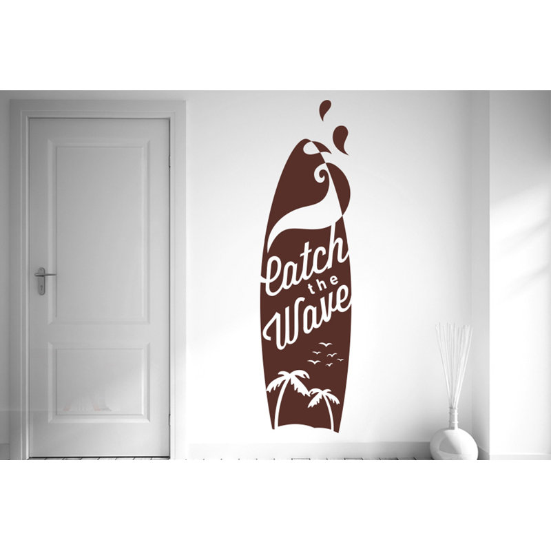 Nautical & Beach Wall Decal, Brown