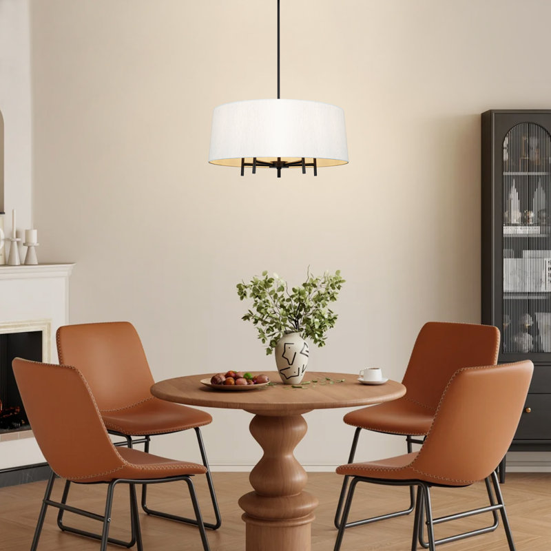 5-Light Drum Chandelier Dining Room Chandelier Dining Room Light
