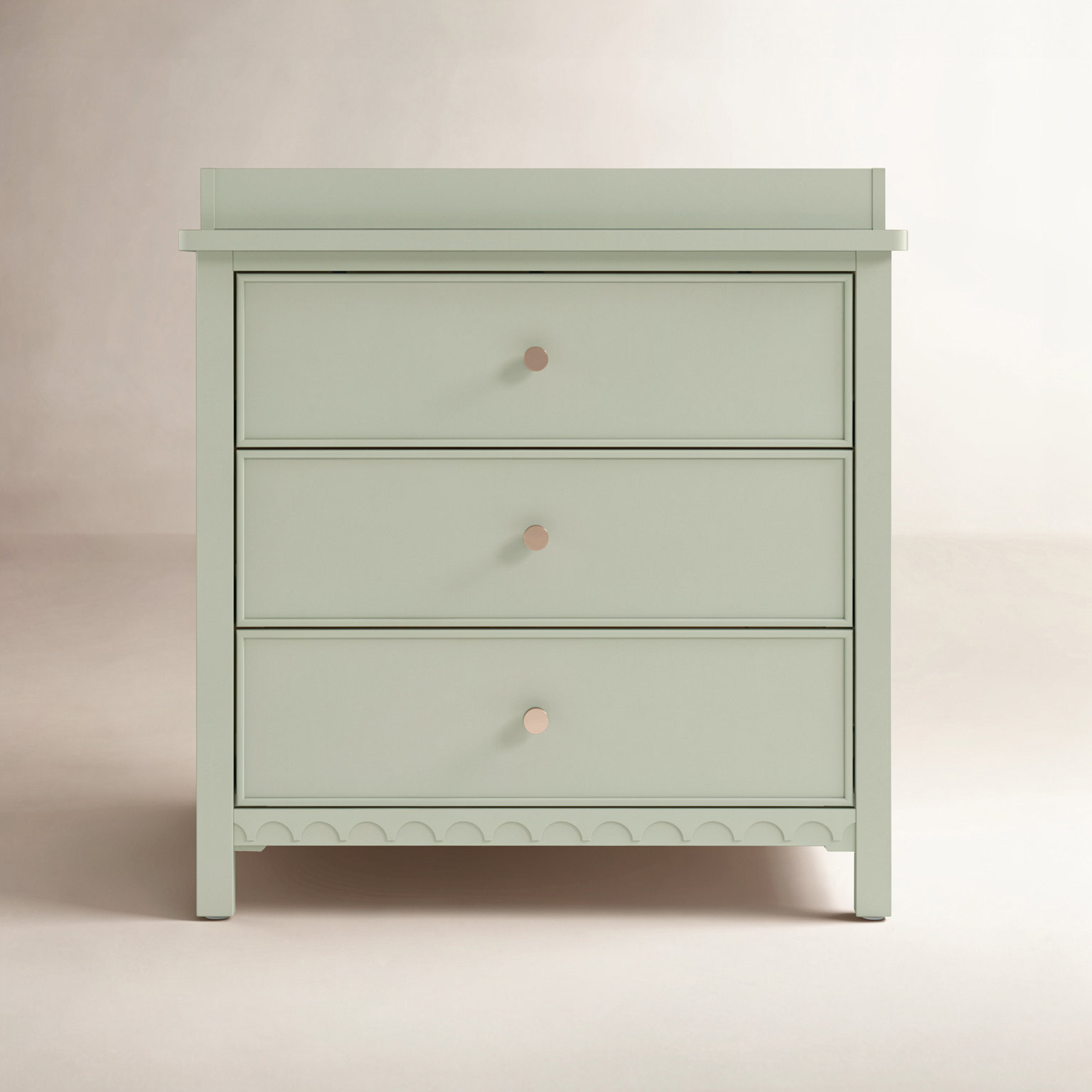 Sasha 3-Drawer Changing Table Dresser, Sage