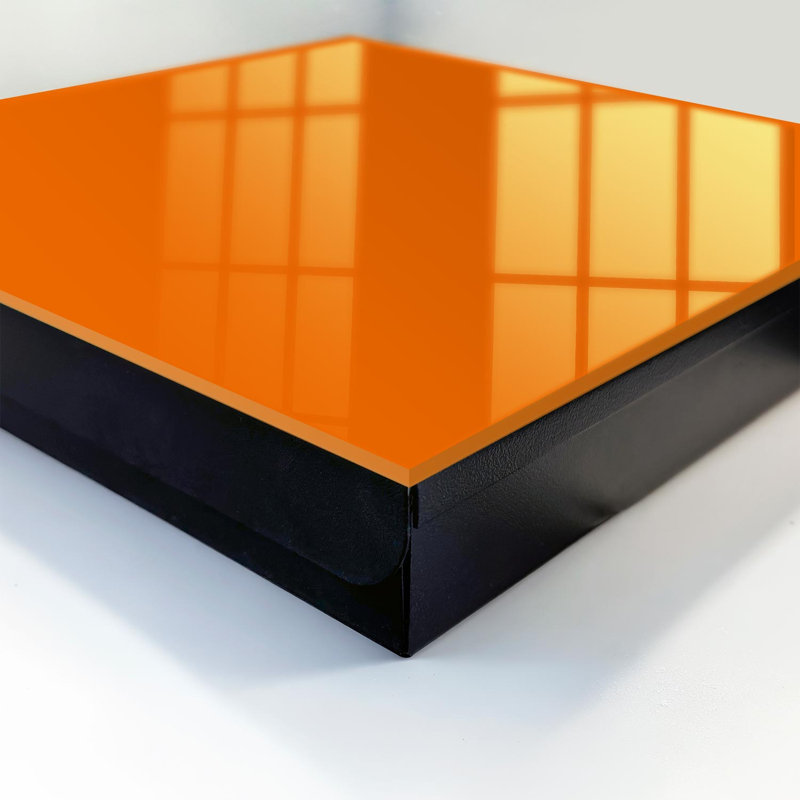 Key cabinet for home, Opens to the right, 30x30x5, White, Creamy without patterns and unnecessary details, , Amber Orange