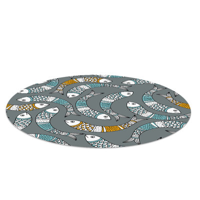 Efstathios Hard Floor Straight Round Chair Mat
