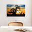 Coucher de soleil africain sur les girafes de Brampt-107710520