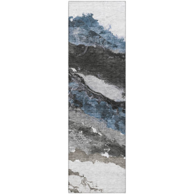Premium Machine Washable Mayfield Abstract Rug