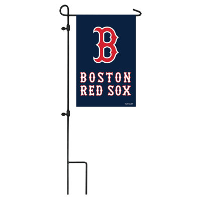 Appliquer un polyester de 2 côtés 18 x 13 po drapeau de jardin MLB