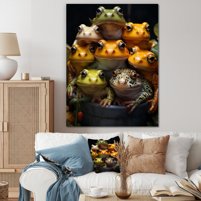 Maecyn " Animal Frog Family III "