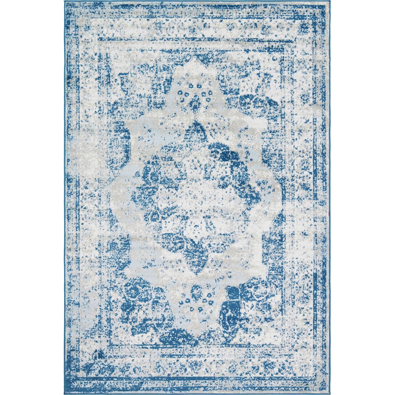 Tapis bleu Oneita, Rectangle 4 pi x 6 pi