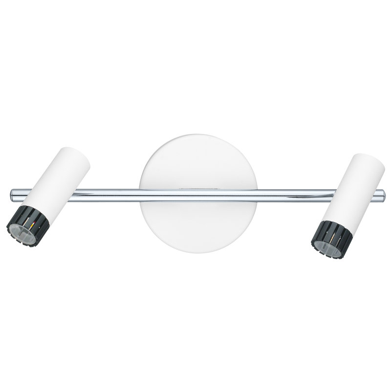 14.25'' 2 -Light Track Track Kit with Dimmable and Adjustable Head