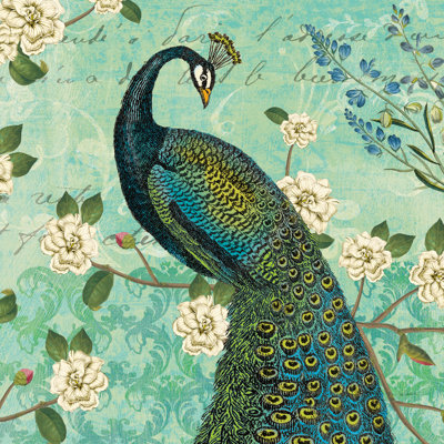 Peacock Arbor VI - bleu