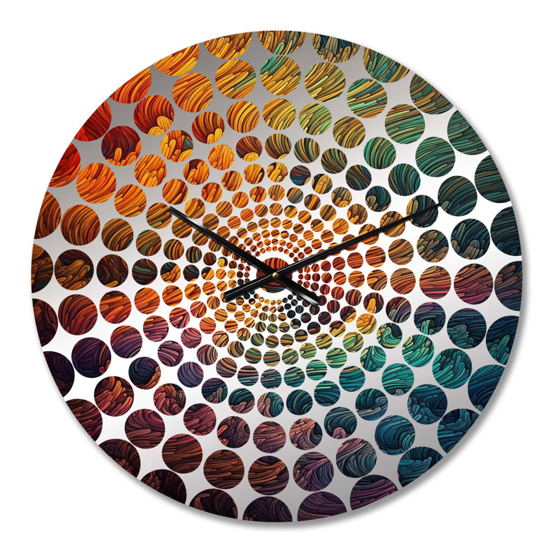 Horloge murale Rainbow, Médium