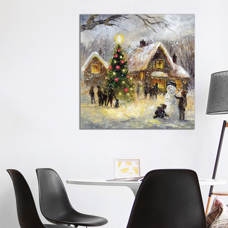 Impression arbre par Jim Mitchell-impression, Toile tendue, H 37 po x l 37 po x P 1,5 po