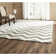 Teresita Hand Tufted Wool Chevron Rug