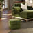 Maryport 19.5" Low Round Upholstered Ottoman-105037324