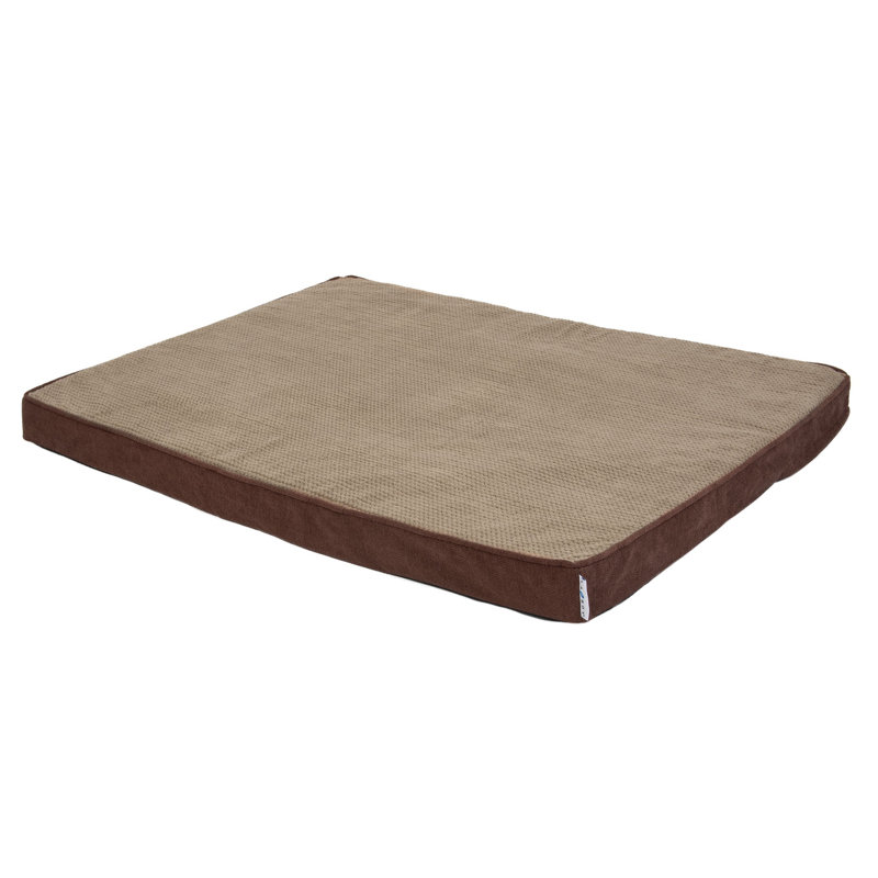 Lit orthopédique pour chien Petmate Bentley, 44 po x 34 po x 3 po, Brun sephia