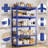 Lundys 71" H x 35.5" W x 16" D 5-Tier Adjustable Metal MDF Storage Rack Shelves Boltless Shelving-32673316