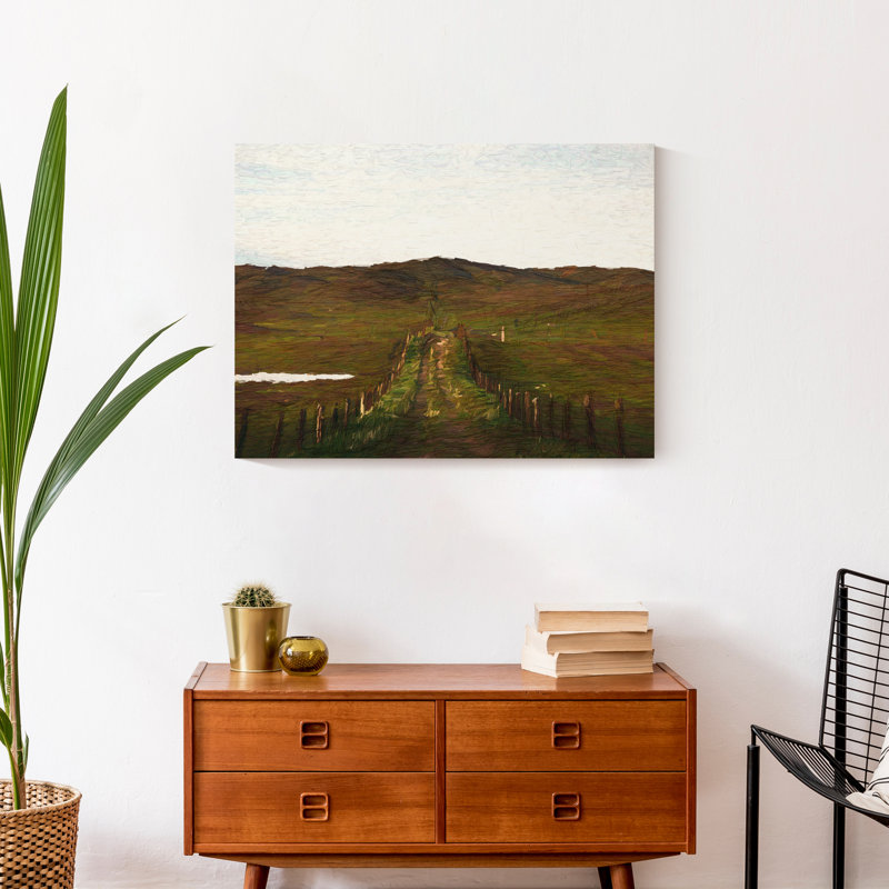 " Scottish Path " Painting Print