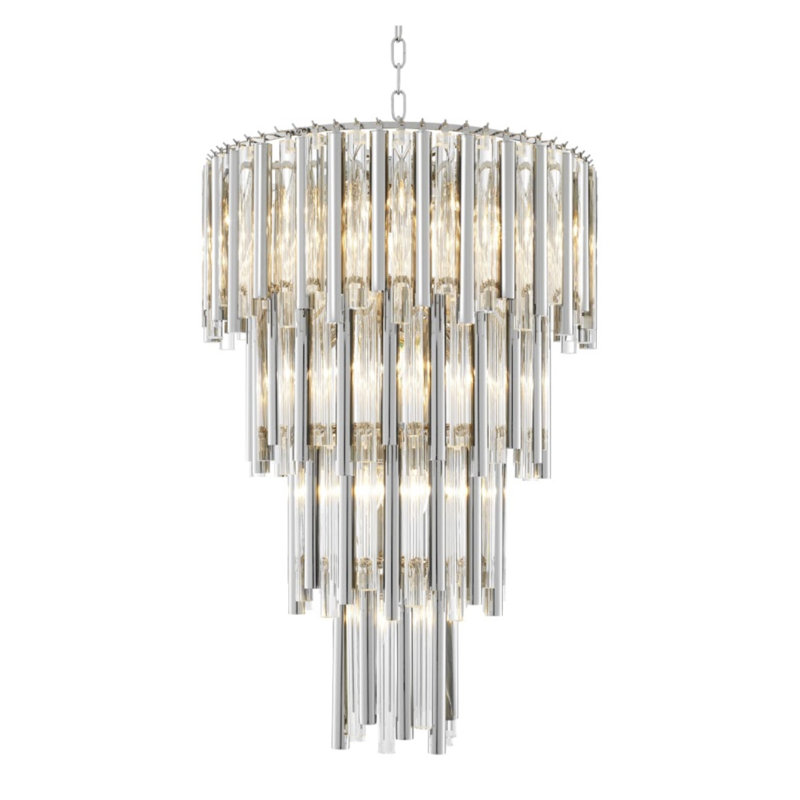 Gigi 13 - Light Chandelier, Nickel