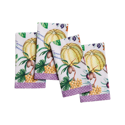 Serviette de table Maison d'Hermine Cavaillon 100 % coton - 45,7 cm x 45,7 cm