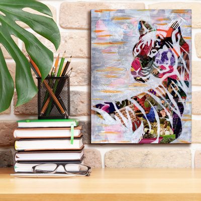'Tiger' by Artpoptart Canvas Wall Art