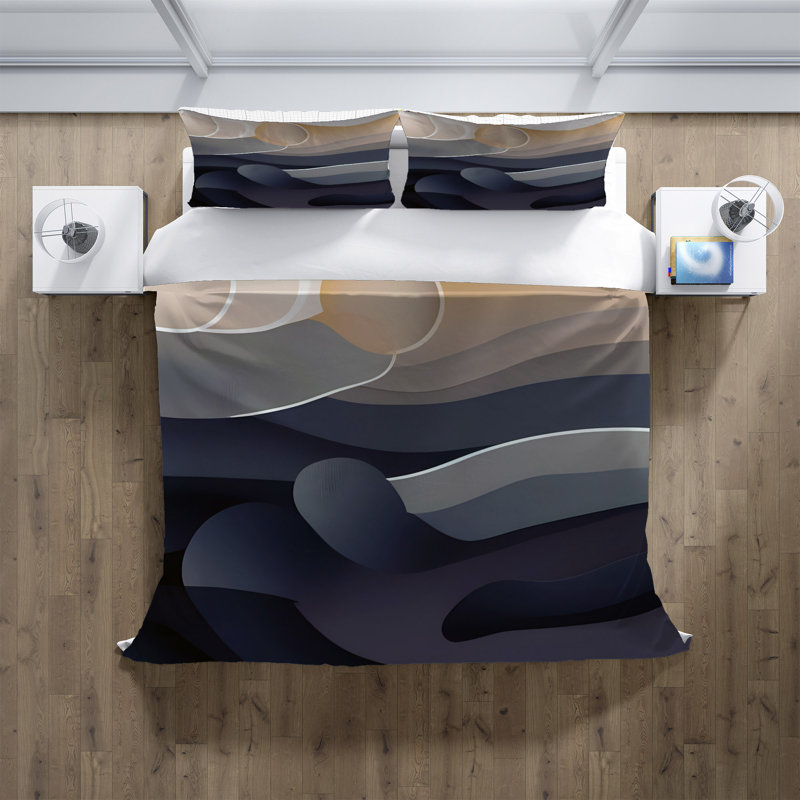Ensemble de housse de couette, Housse de couette pour très grand lit et 2 très