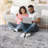Light Grey/Abstract Non-Shedding Living Room Bedroom Dining Home Office Stylish And Stain Resistant Area Rug-1119053085