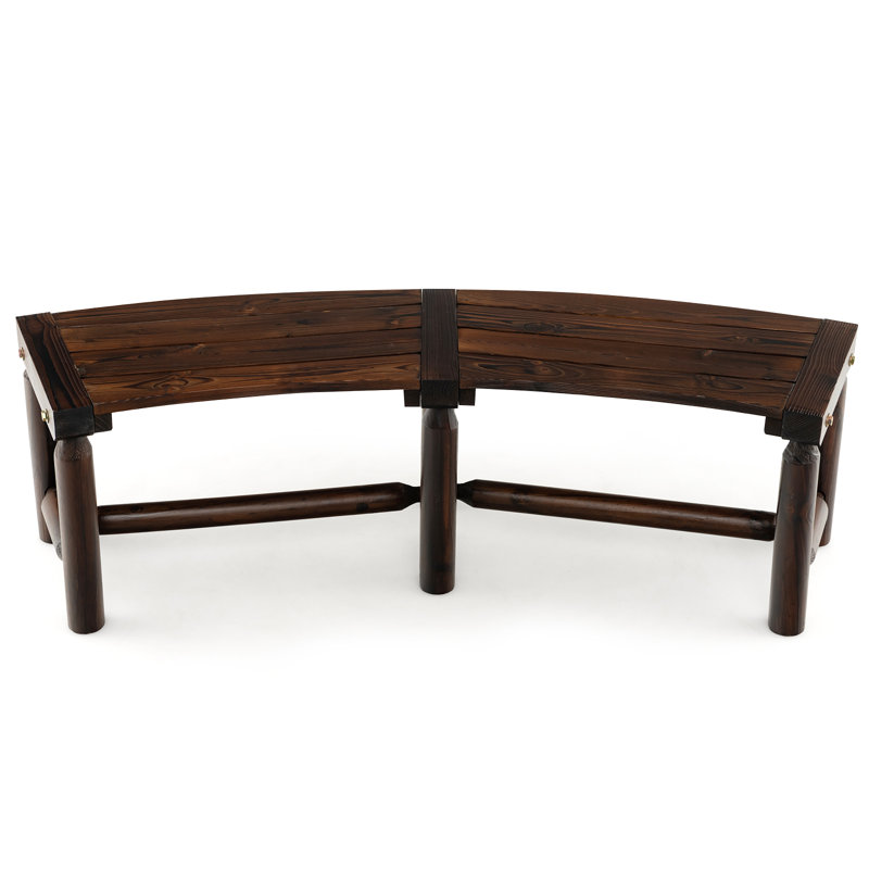 Daenerys Solid Wood Outdoor Bench