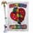 Double Sided 40'' H x 28'' W Polyester Flag Set