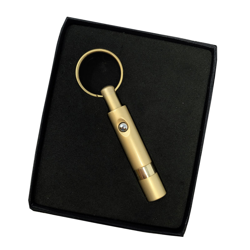Accessoire pour fumer le coupe-cigare rétractable Isaac, Or