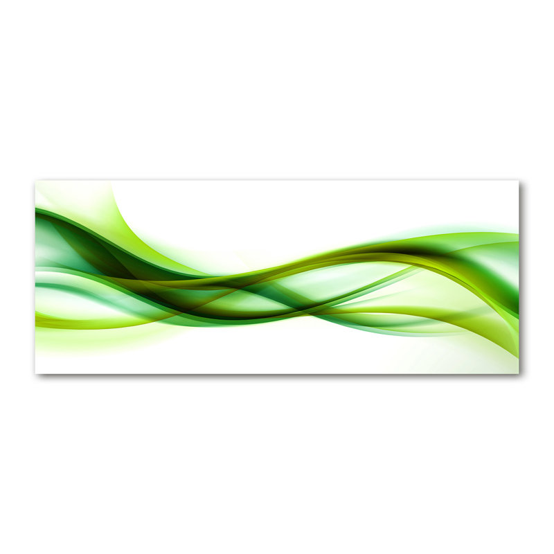 Waves Abstraction - Wrapped Canvas Print