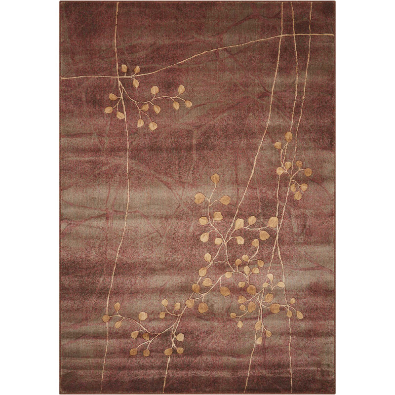 Floral Area Rug, Rectangle 160 x 226cm