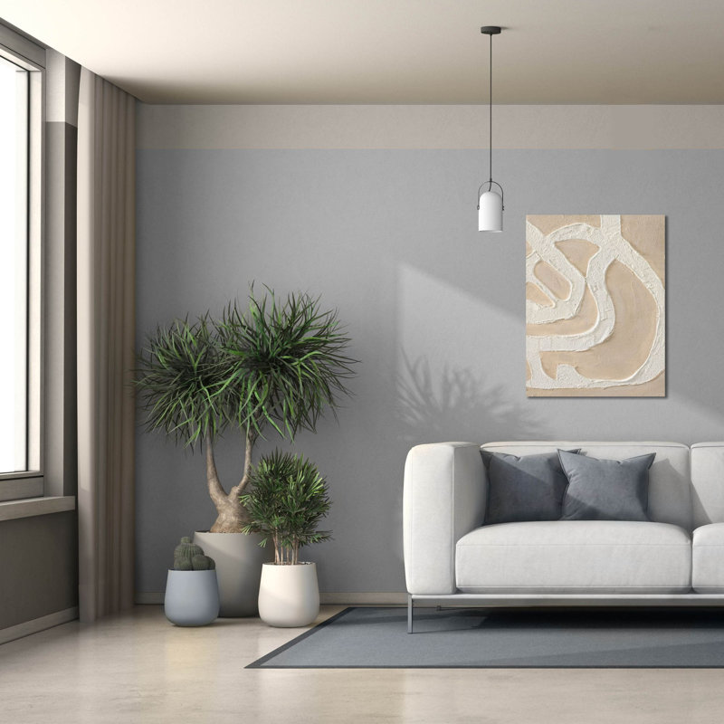  «Raw Organic» par Design Fabrikken, art mural sur toile, H 34 po x l 26 po