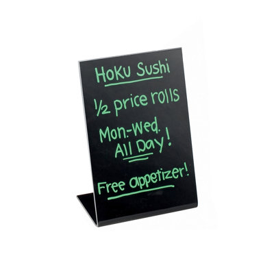 Classic Black Write-On Easel