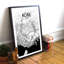 Kobe City Map - No Frame Print-2085113640