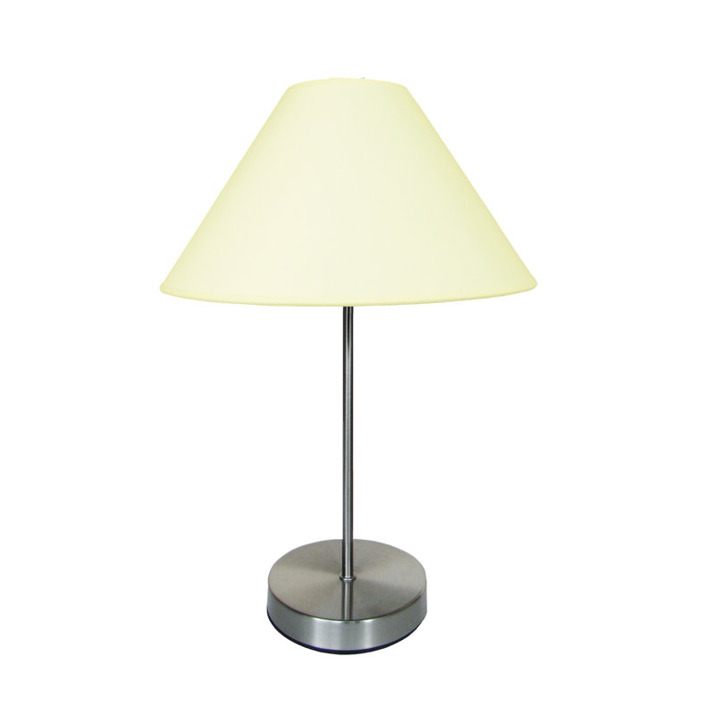 Merna Metal Table Lamp, Cream