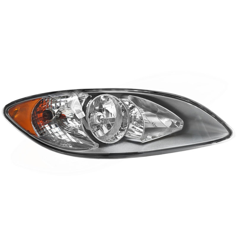 Chrome Headlights Assembly Compatible With International Prostar 2008-2016 Right Passenger Side