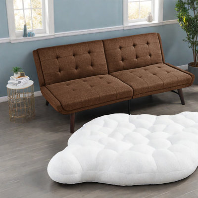 Space-saving Convertible Sofa Bed, Linen Storage Loveseat For Modern Living