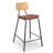 Buda Upholstered Counter Stool with Metal Frame-515288256-515288267-515288268