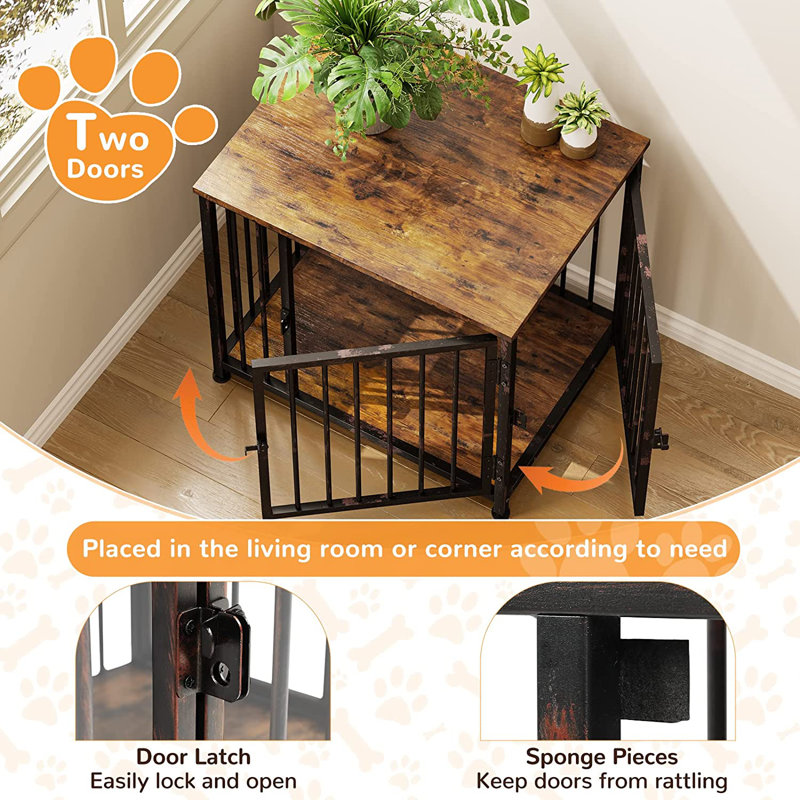 Pet Crate with 2 Doors