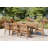Amazonia 9Pc FSC Wood Outdoor Patio Dining Set