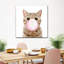 " Bubble Gum Kitty Canvas Print "-1895245548