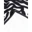 Tapis noir / beige à imprimé animal-717039961