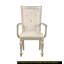 Chaise avec accoudoirs modernes 2 pièces