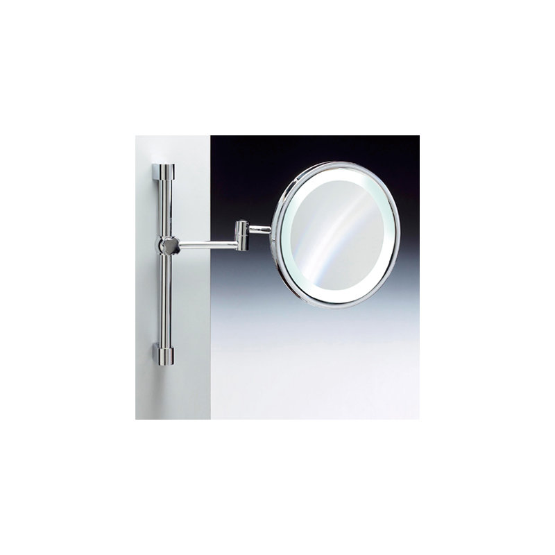 Miroir de rasage moderne et contemporain, Chrome