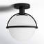 Rosier Glass Flush Mount-77106833