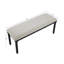Banc rembourré avec pattes l 48 po Eliyas-1916930336