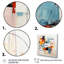 Janira - Fusion Mid-Century abstrait coloré - impression-530528925-530528920