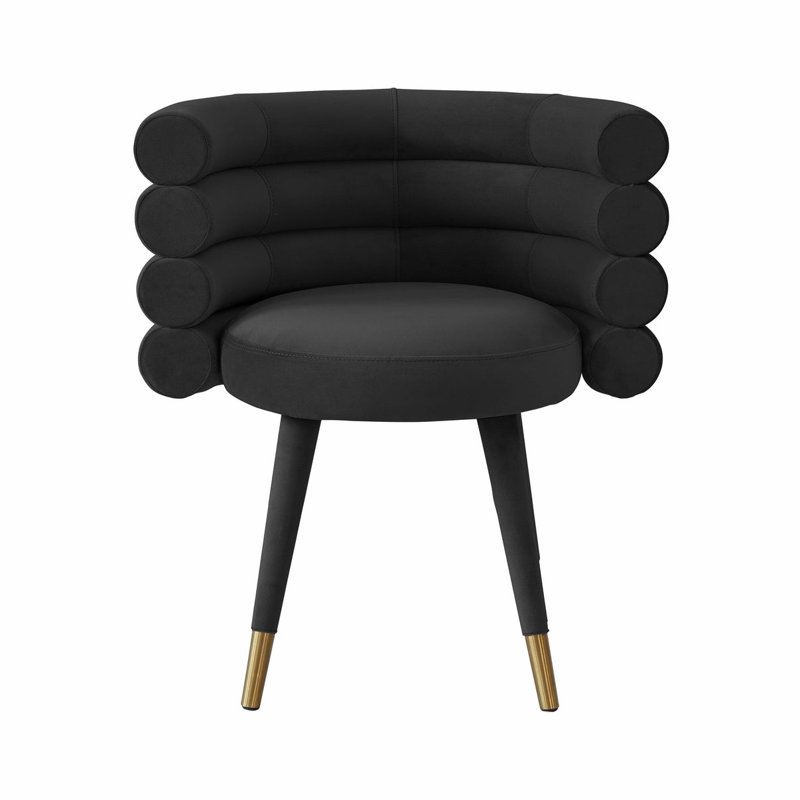 Chaise en velours Liam