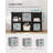 Sturdy Modular Bookcase, Customizable 6-Cube Organizer For Bedroom And Living Room, Glossy Finish