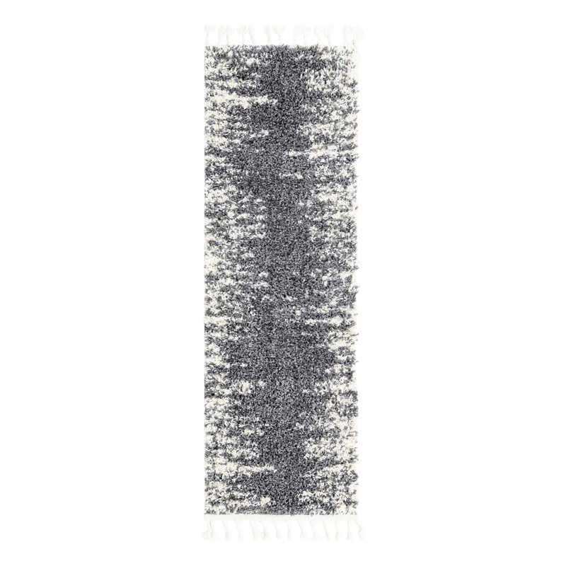 Tapis gris Trent Austin Design® Knupp, Tapis de couloir 2 pi x 6 pi