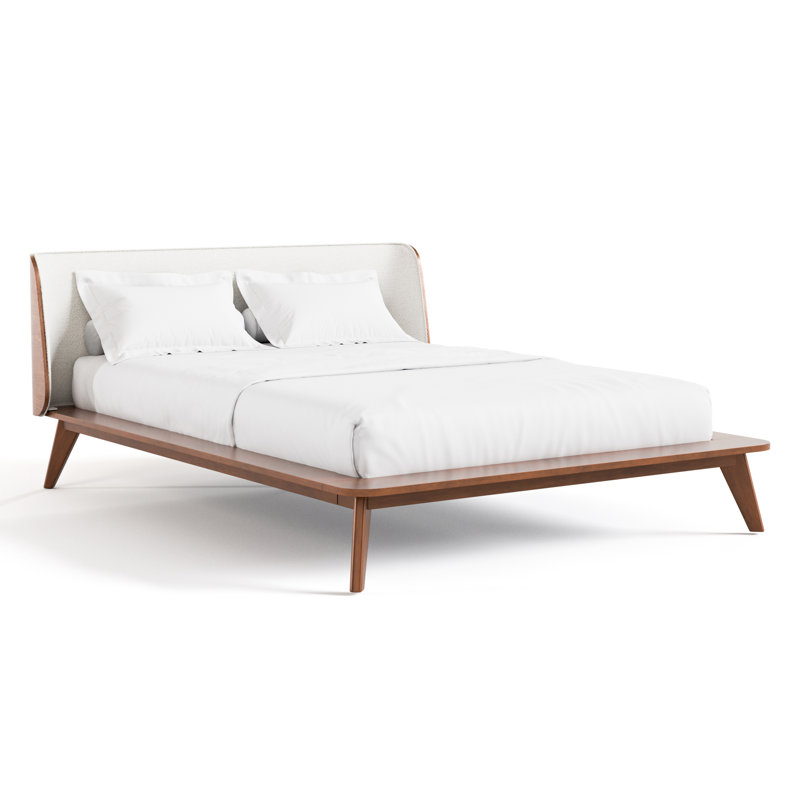 Nevio Bedroom Set, 3 Pcs: Bed, 2 Nightstands, Queen
