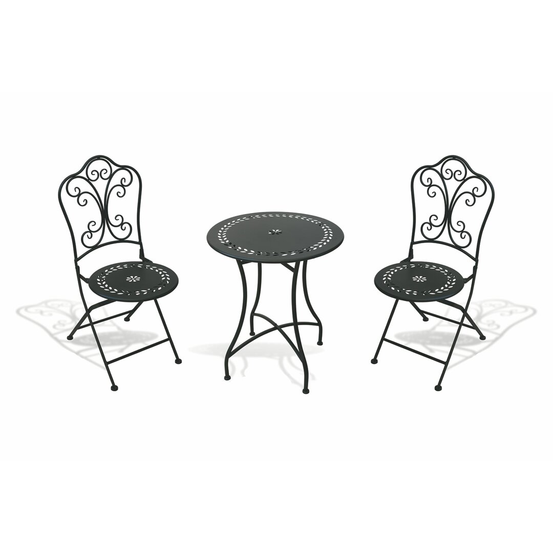 3-tlg. Bistro-Set Fredricks